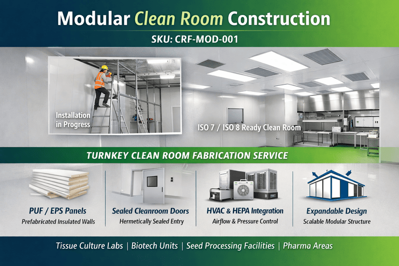 Modular Clean Room Construction