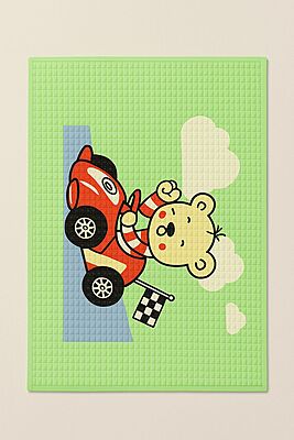 Air-Filled Baby Play & Massage Mat – 90x60 cm | Non-Toxic, Multipurpose & Waterproof Air-Filled Baby Play & Massage Mat – 90x60 cm | Non-Toxic, Multipurpose & Waterproof