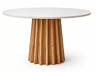Larissa Premium Marble Top Dining Table