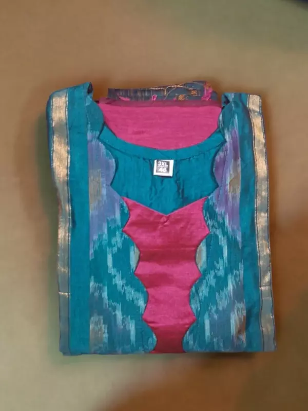 Pochampally Kurti 3Pc