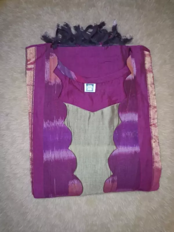 Pochampally Kurti 3Pc