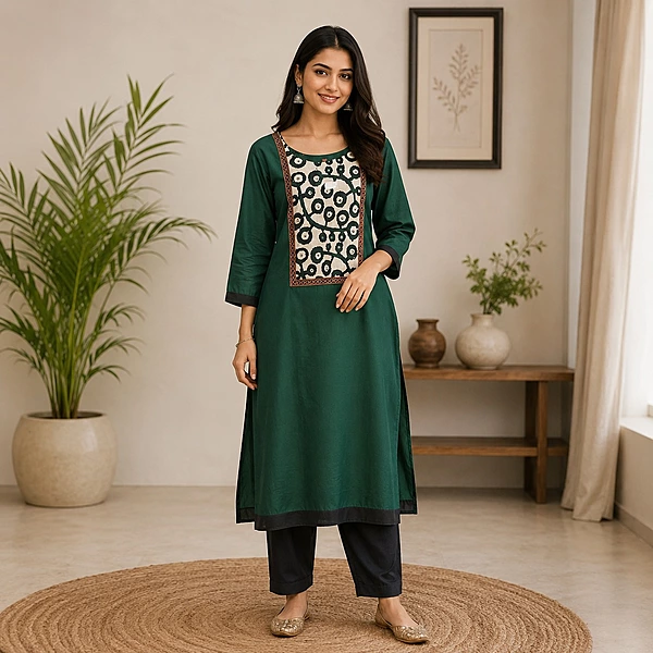 Silk Kurti 13201