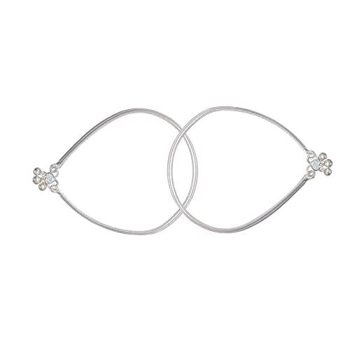 Sterling Silver Anklet/payal/kolusu for Womens