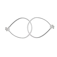 Sterling Silver Anklet/payal/kolusu for Womens