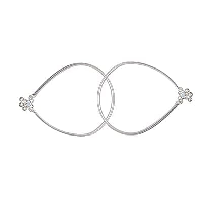 Sterling Silver Anklet/payal/kolusu for Womens