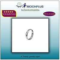 Sterling Silver Plain Ring/Mothiram(13.0)