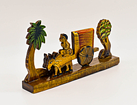 Village Scene Decorative Showpiece, 18.5 cm x 10 cm