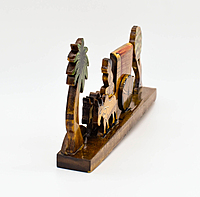 Village Scene Decorative Showpiece, 18.5 cm x 10 cm