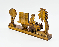 Village Scene Decorative Showpiece, 18.5 cm x 10 cm