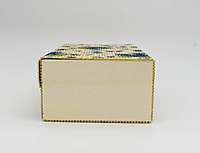 Bamboo utility box || bamboo jewelley box || costmetic box || shringar makeup storage box || set of 3 (Beige)