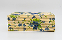 Bamboo utility box || bamboo jewelley box || costmetic box || shringar makeup storage box || set of 3 (Beige)