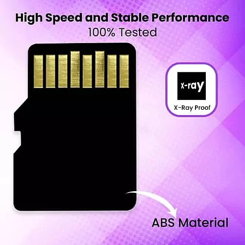 EVM Elite 128GB microSDXC Memory Card – Class 10 U3 V30 | Up to 100MB/s