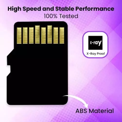 EVM Elite 128GB microSDXC Memory Card – Class 10 U3 V30 | Up to 100MB/s