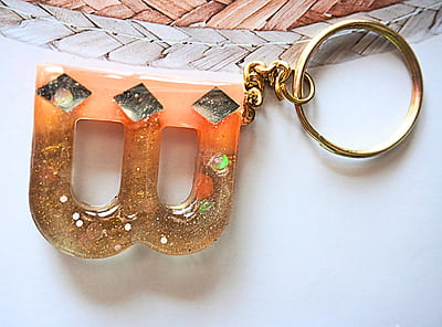 'B' ESPEJO LETTER KEYCHAIN (LKB00033) 'B' ESPEJO LETTER KEYCHAIN (LKB00033)