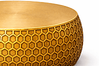 Oman Brass Foiled Coffee Table