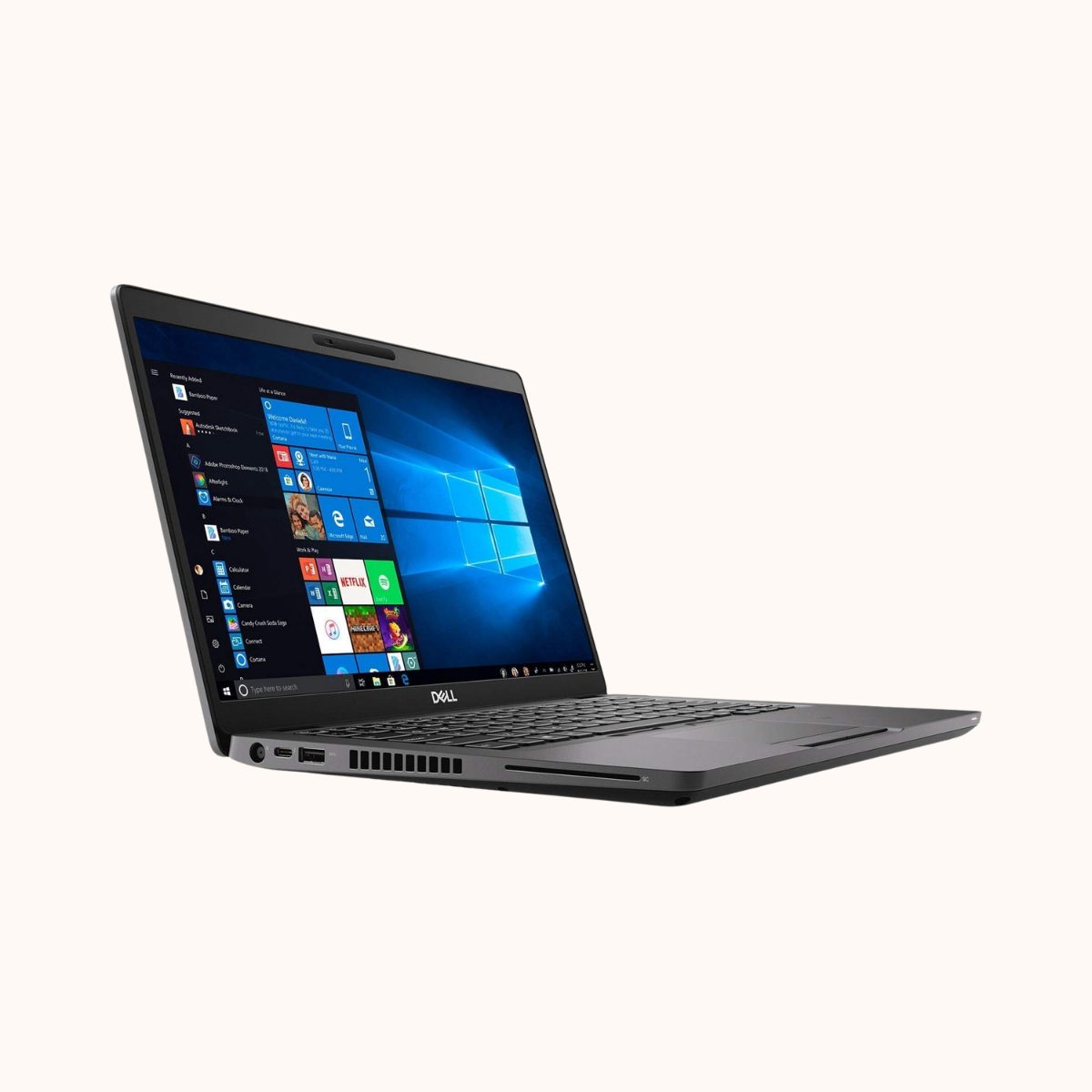 Refurbished DELL Latitude Core i5 8th Gen Laptop, 16 GB RAM, 512GB SSD, Intel HD Graphics, 14 inch ( 5490 )