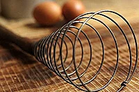 Stainless Steel Spring Whisk Egg Beater Hand Blender for Kitchen