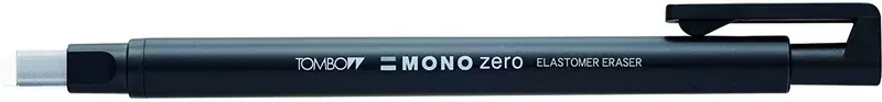 TOMBOW MONO ZERO ERASER FLAT BLACK TOMBOW MONO ZERO ERASER FLAT BLACK