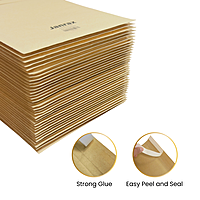 Bubble Lined Size 0/C Padded Brown Postal Envelope by Janrax