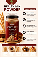 Health Mix Powder | Healthyx Zone