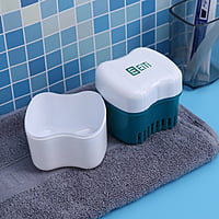 ET Dental Denture Box With Filter Tray – Denture & Retainer Storage Case