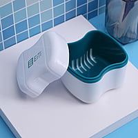 ET Dental Denture Box With Filter Tray – Denture & Retainer Storage Case