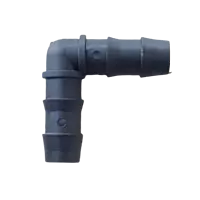 Elbow Barbed Connector / 16 mm(Black)
