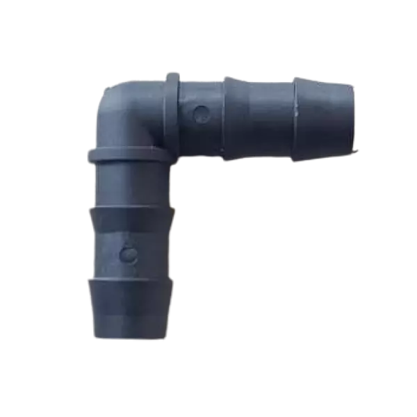 Elbow Barbed Connector / 16 mm(Black)