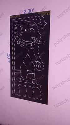 ELE4.4 ELEPHANT 1 PART 4X2 FEET 667 HOLES