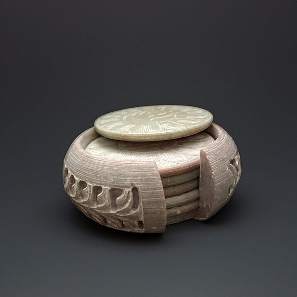 Elegant Marble Coaster Set