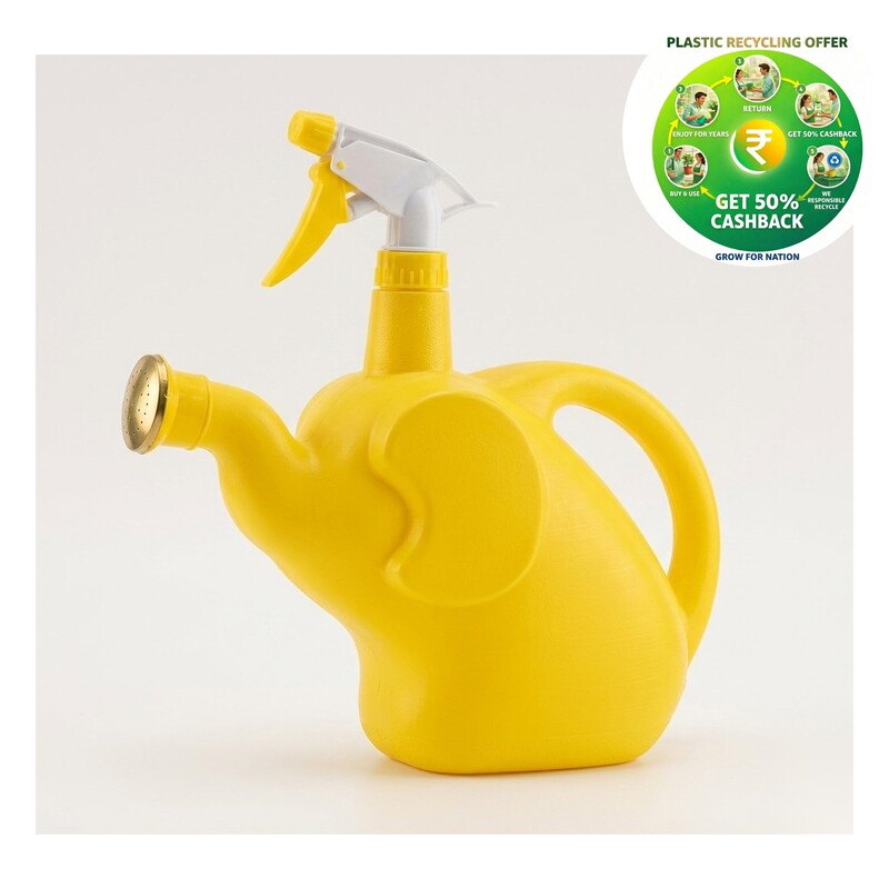 Cute Elephant 2-in-1 Plant Sprayer & Watering Can – 1.7 Litre | New Arrival