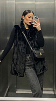 Faux Fur Sleeveless Jacket