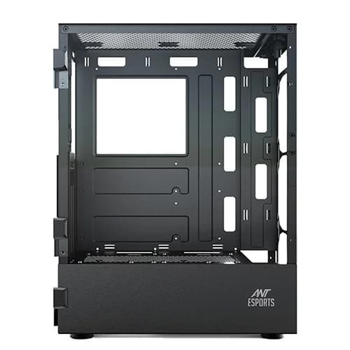 Ant Esports Elite 1200 ARGB ATX Mid Tower Case – Tempered Glass | ARGB Fans | USB Type-C