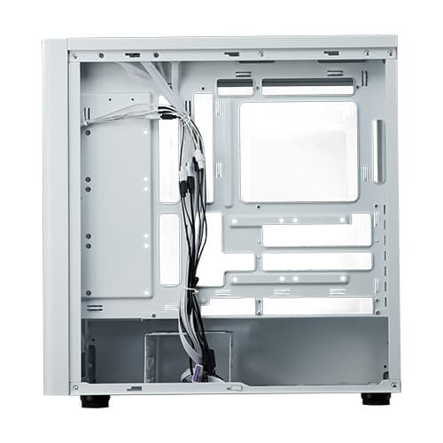 Cooler Master Elite 502 White ARGB E-ATX Mid Tower Case – Tempered Glass | USB-C