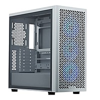 Cooler Master Elite 502 White ARGB E-ATX Mid Tower Case – Tempered Glass | USB-C