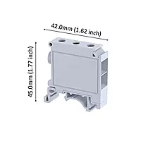 Elmex LPT 225 - Polyamide Lighting pole terminal block for 1 incoming and 2 outgoing