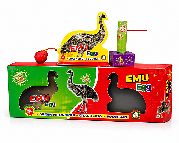 Fire Egg - Emu Egg