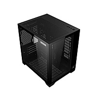 Xigmatek Aqua M ARGB – mATX Mini Tower Case | Tempered Glass | Black
