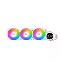 Xigmatek Frozr-O II 360 Arctic ARGB CPU Liquid Cooler – 360mm AIO LCD White
