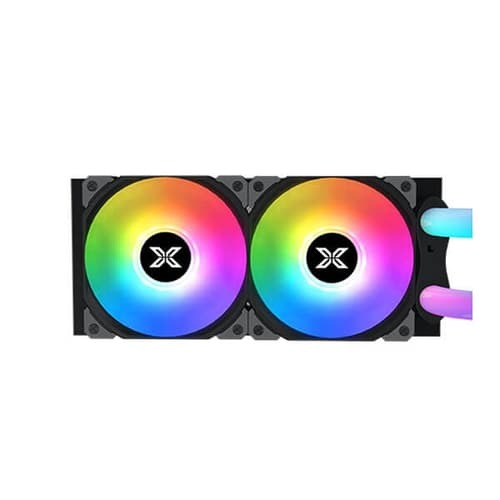Xigmatek Neon Aqua 240 ARGB CPU Liquid Cooler – 240mm AIO | Black