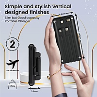 EVM P0206 EnCase Pro Power Bank 10,000mAh - Black