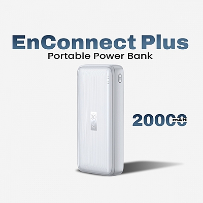 EVM Power Bank 20000mAh 22.5W EnConnect Plus (P0506) White