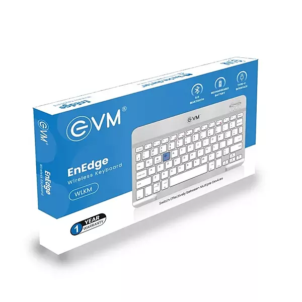 WIRELESS KEYBOARD RECHARGEABLE EVM ENEDGE WLKM