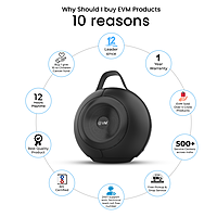 EVM BTS-201 EnLumina Bluetooth Speaker - Black