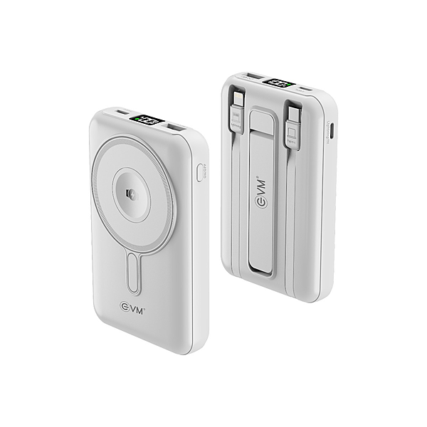 EVM P0503 EnMag 17 Pro Power Bank 10,000mAh - White