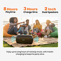 EVM BTS-108 EnRift Bluetooth Speaker - Black
