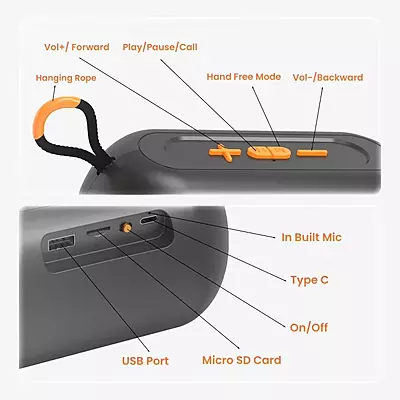 SPEAKER EVM BT ENRIFT 8W (BTS-108)