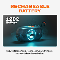 EVM BTS-108 EnRift Bluetooth Speaker - Black
