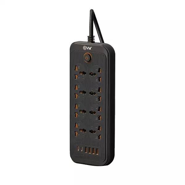 SURGE PROTECTOR EVM 8SKT-4USB-2C PIN ENSURGE-03