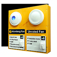 PRODUCT COMPARISON - ATOMBERG FAN